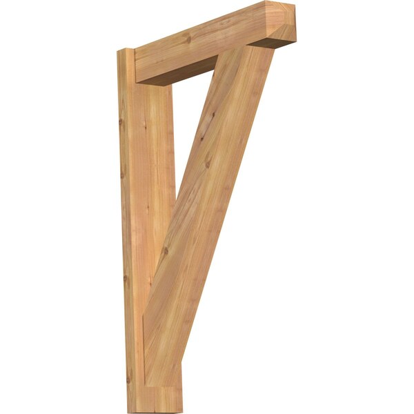 Ekena Millwork Traditional Craftsman Smooth Outlooker, Western Red Cedar, 5 1/2"W x 24"D x 36"H OUT06X24X36TRA04SWR - main